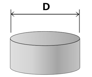 円柱型寸法