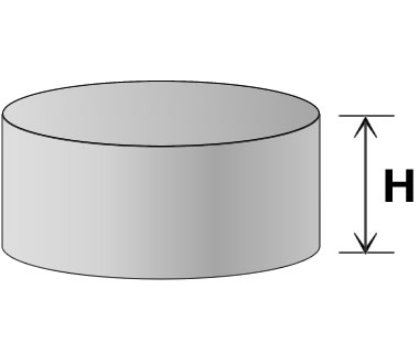 円柱型寸法